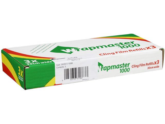 Plastfolie PVC Wrapmaster 1000 30cmx100m