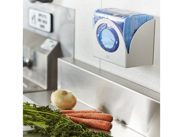 Dispenser TORK W8 Torkduk small pack vit