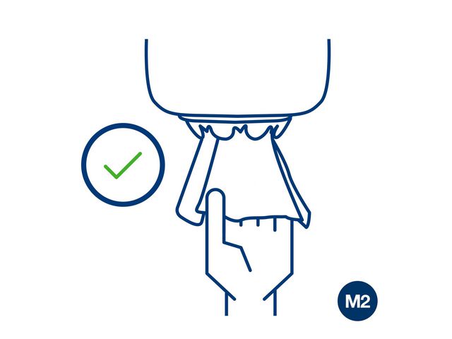 Dispenser TORK M2 Torkrulle vit