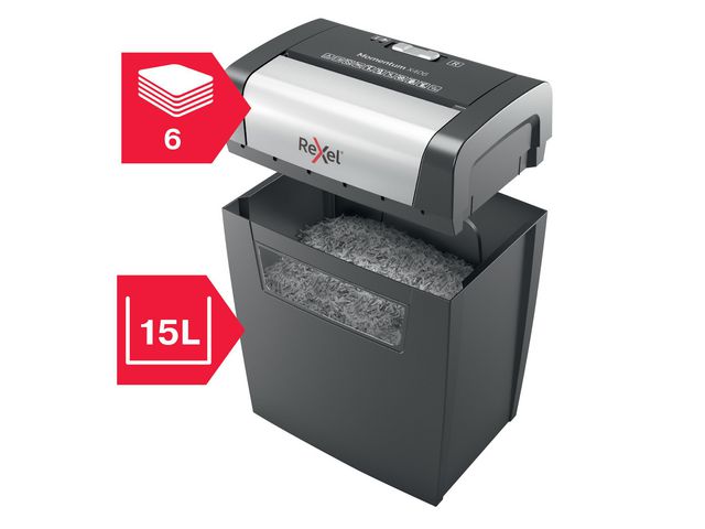 Dokumentförstörare REXEL Momentum X406