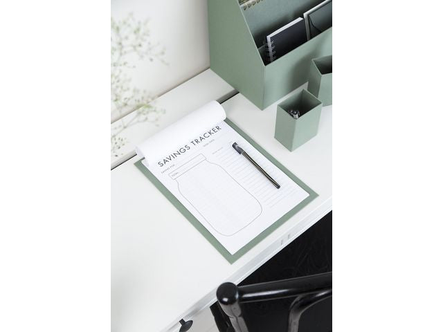 Skrivplatta BIGSO Knut mint 32x24cm