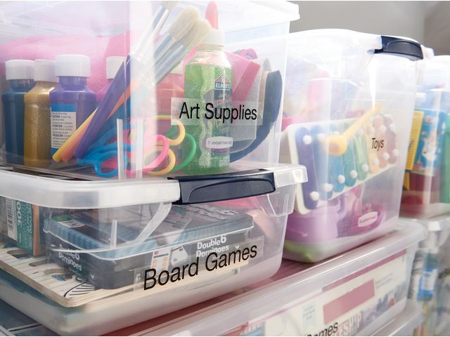 Etikett DYMO 89x36mm transparent 260/fp