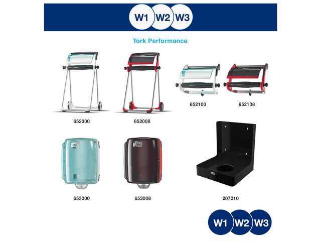 Rengöringsduk TORK Mjuk W1/2/3 152m