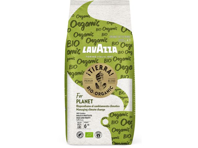 Kaffe LAVAZZA Tierra Bio Org Bönor 1kg