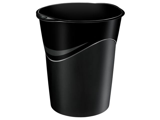 Papperskorg LYRECO 14L svart