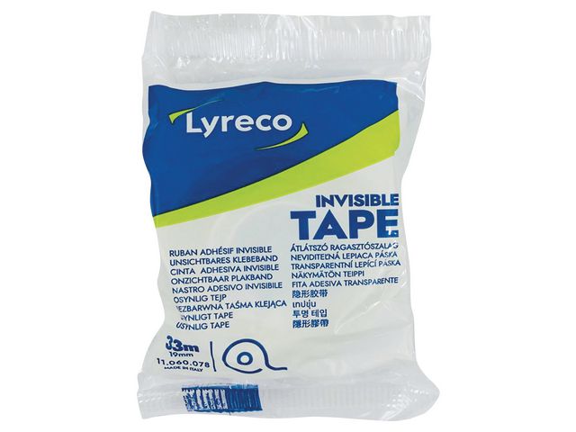 Dokumenttejp LYRECO 19mmx33m 8/fp