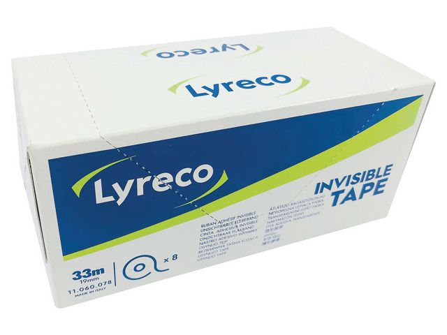 Dokumenttejp LYRECO 19mmx33m 8/fp