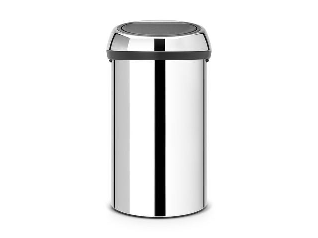 Papperskorg BRABANTIA Touch Bin 60L stål