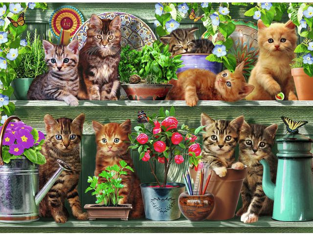 Pussel Katter 500 bitar