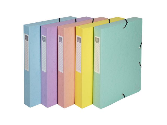 Boxmapp EXACOMPTA 40mm pastel 8/fp