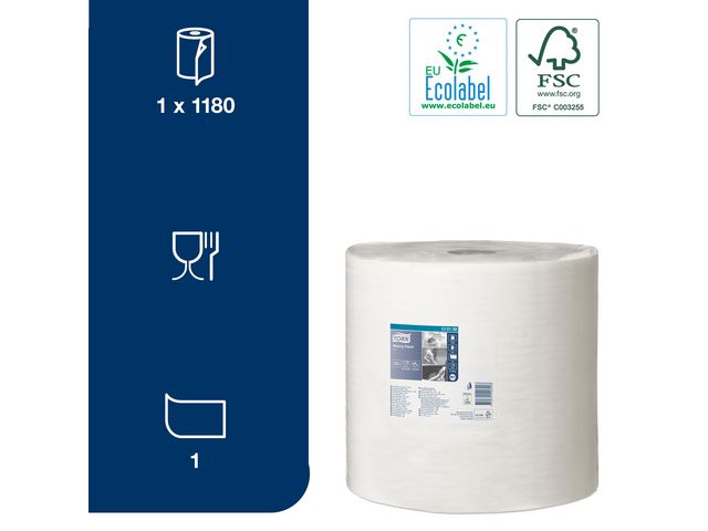 Industritork TORK Adv W1 vit 1180m