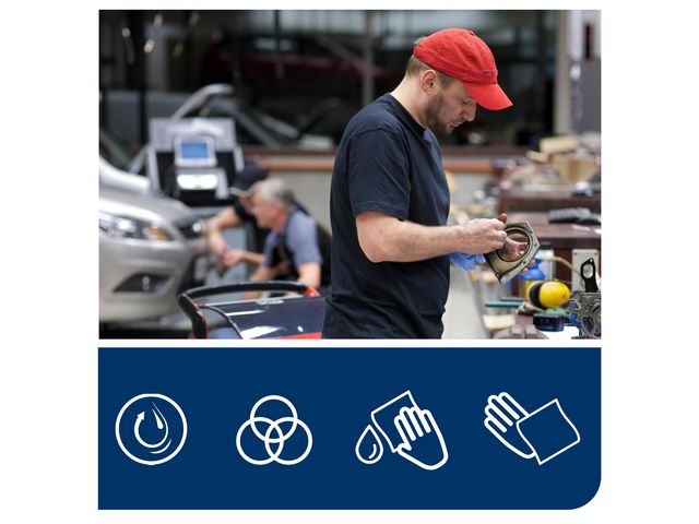 Industritork TORK Pre W1/2 blå 2/fp