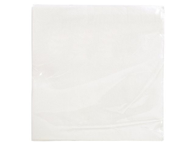 Servett 2-lags EXACO 38x38cm vit 40/fp