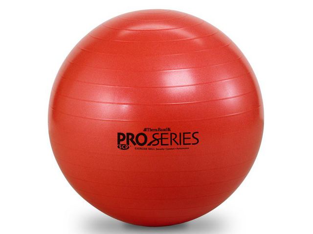 Bobathboll THERA_BAND 55 cm röd