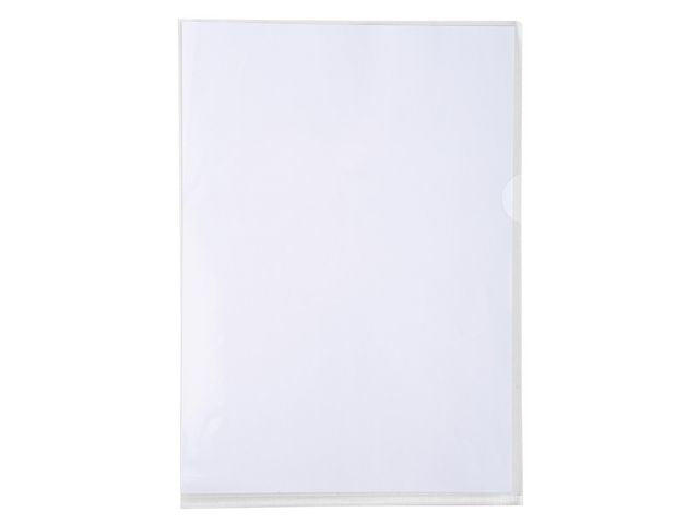 Aktmapp EXACOMPTA A4 0,12mm klar 100/fp