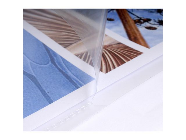 Aktmapp EXACOMPTA A4 0,11mm klar 100/fp