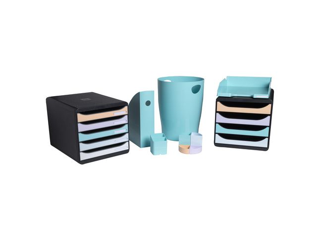 Blankettbox EXACOMPTA BIGBOX 4 låd paste