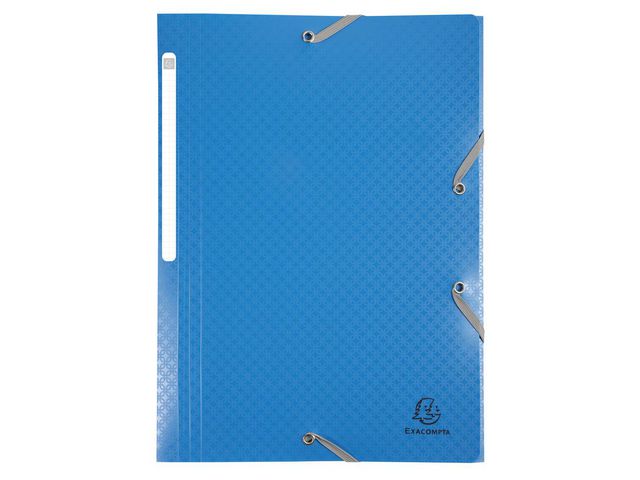 Gummibandsmapp EXACOMPTA 3-k PP A4 4/fp