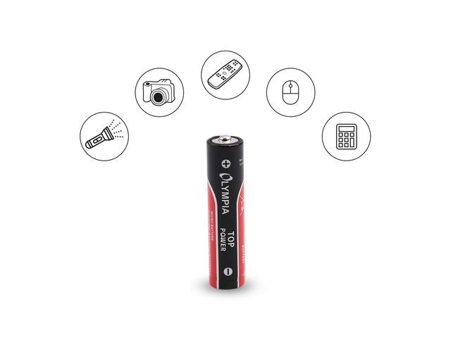 Batteri OLYMPIA AAA 24/fp