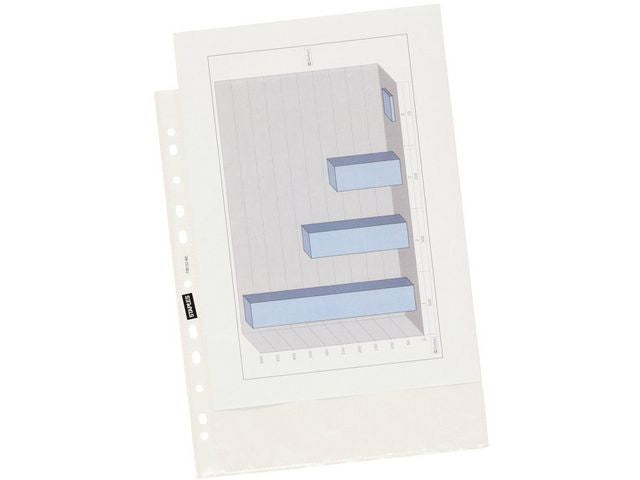 Plastficka NOKI A4 0,05 präglad100/fp