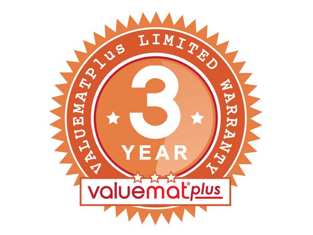 Entrématta Anti slip 120x180cm svart-vit