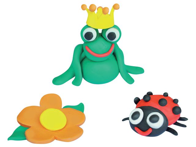 Modellera PLAYBOX 350g gul