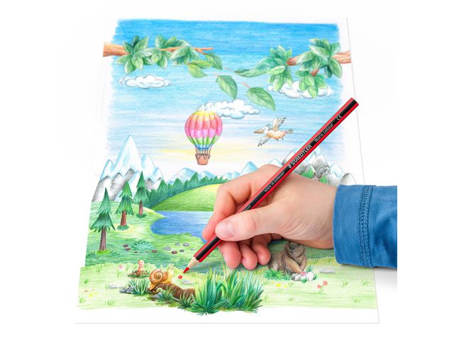 Färgpenna STAEDTLER Noris Colour 12/fp