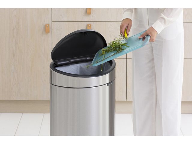 Papperskorg BRABANTIA Touch Bin 40L matt