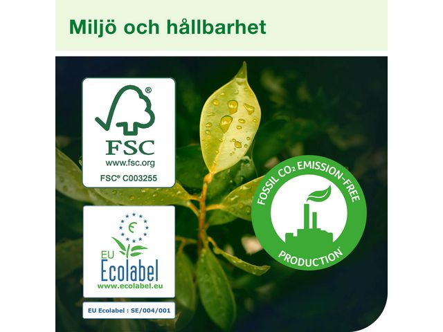 Industritork TORK Uni W1 vit 1150m