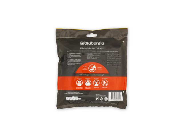 Avfallspåse A BRABANTIA 3L 40/fp