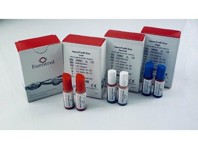 Hemocue HemoTrol Duo, Normal 1ml 2/fp
