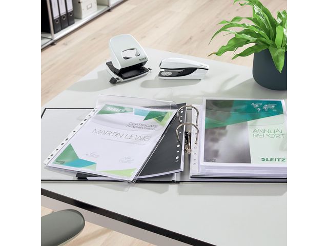 Plastficka bälg PVC 0,17 med klaff 5/fp