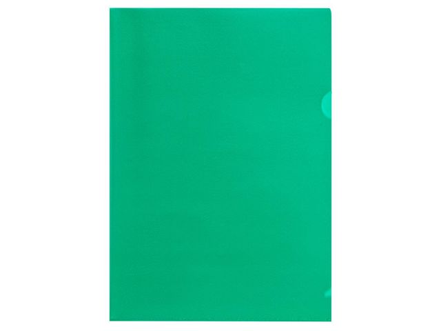 Aktmapp A4 0,15 grön 25/fp