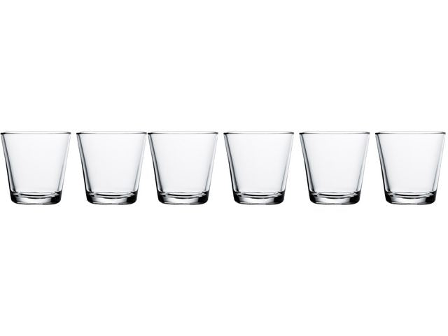 Glas IITTALA Kartio 21cl klar 6/fp