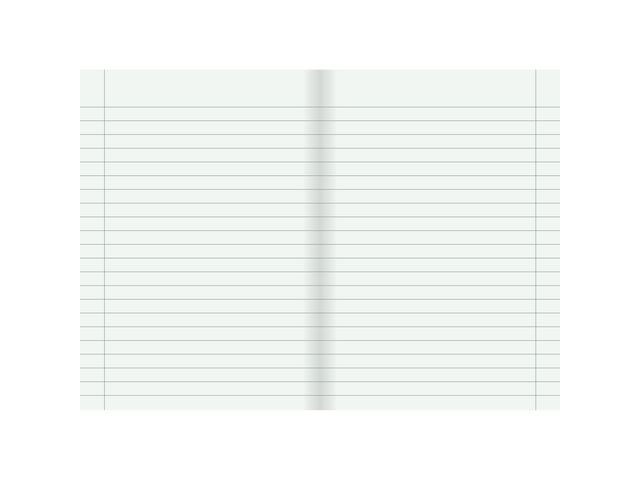 Skrivhäfte A5 linjerat 8,5mm orange