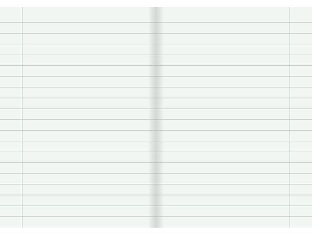 Skrivhäfte A4 linjerat 14,5mm ljusgrön