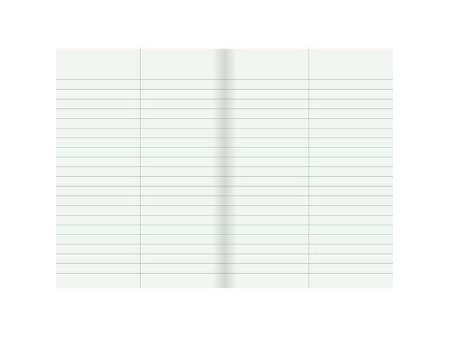 Gloshäfte A5 linjerat 8,5mm petrol