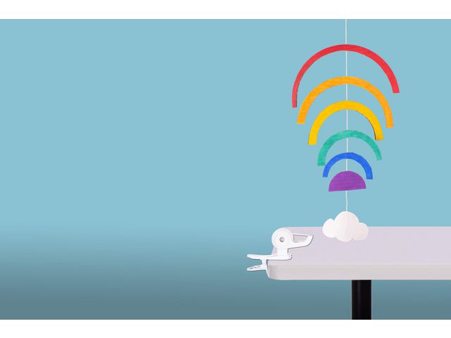 Tejphållare SCOTCH C19 Clip & Twist vit