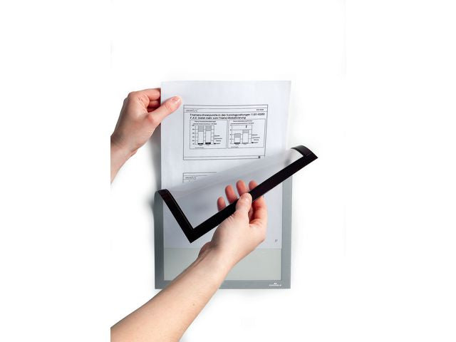 Magnetram DURAFRAME A4 silv 5/fp