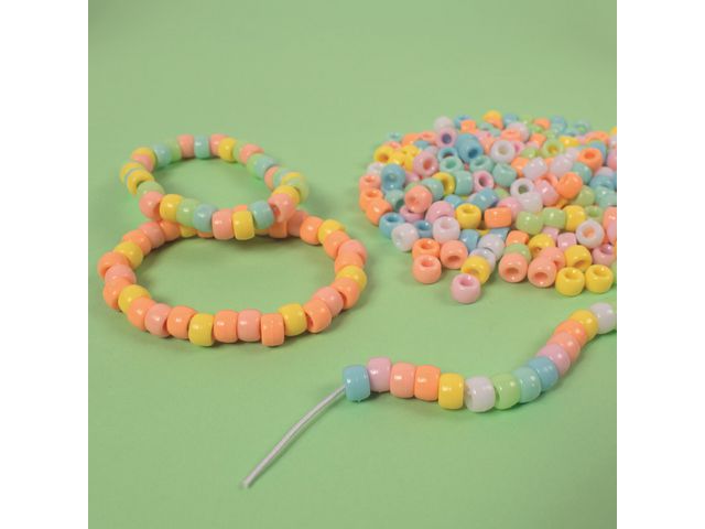 Kongopärlor pastell 1000/fp