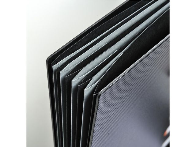 Sorteringsmapp EXACOMPTA 9-flik svart