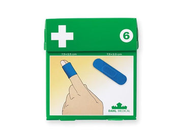 Plåster DAHL blå detectable Nr.6 50-pack