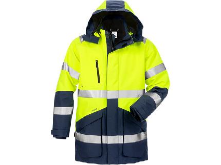 Vinterparkas Varsel 4989 Gul/Marin S