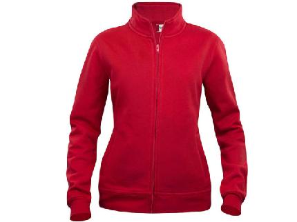 Basic Cardigan Dam Röd M