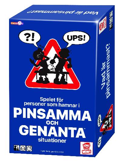 Spel för personer som hamnar i Pinsamma