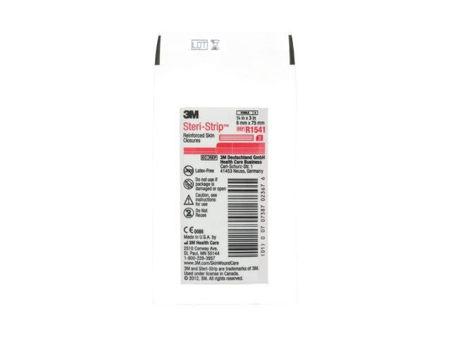 3M Steri - Strip 3/kuv.6x75mm R1541 50/fp