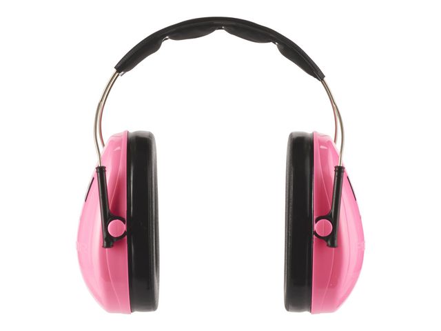 Hörselkåpa 3M PELTOR KID neonrosa