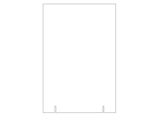 Akrylficka till Vendor HL Display A5