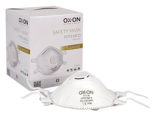 Andningsskydd OX - ON FFP3 m ventil 5/fp