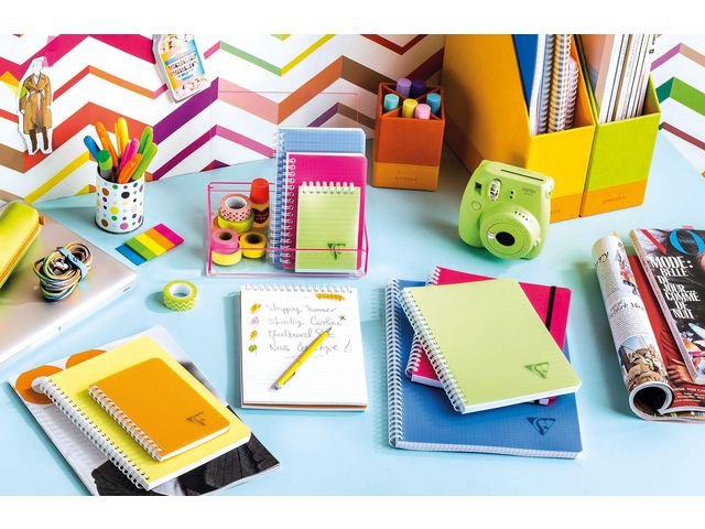 Anteckningsblock LINICOLOR A4 linj sort